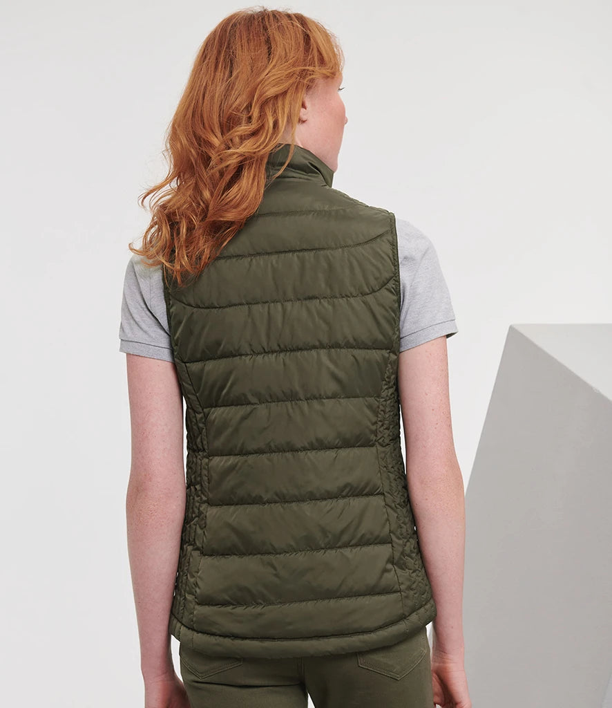 Russell Athletic Ladies Nano Padded Bodywarmer
