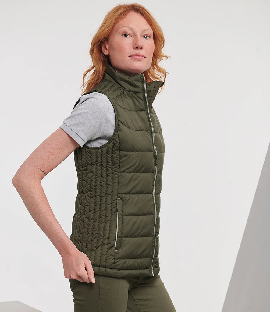 Russell Athletic Ladies Nano Padded Bodywarmer