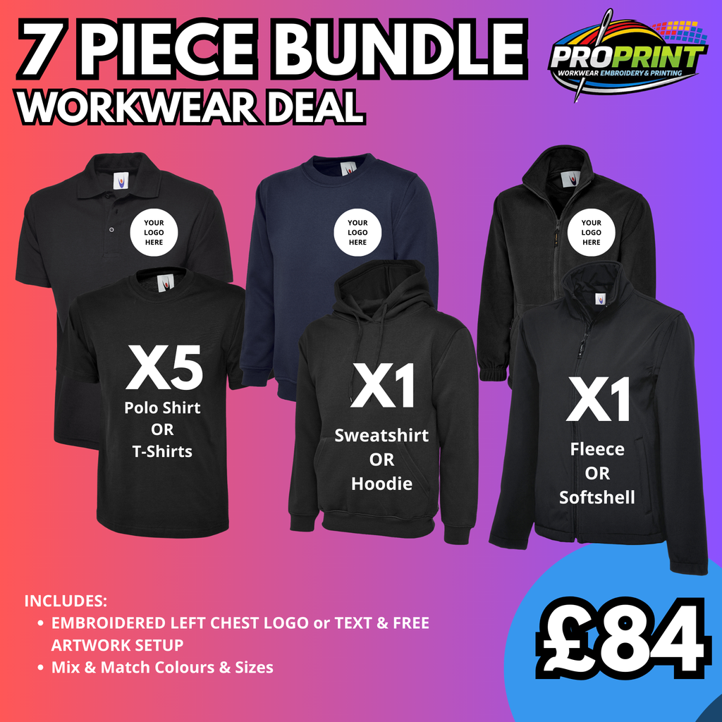 7 Piece Workwear Bundle