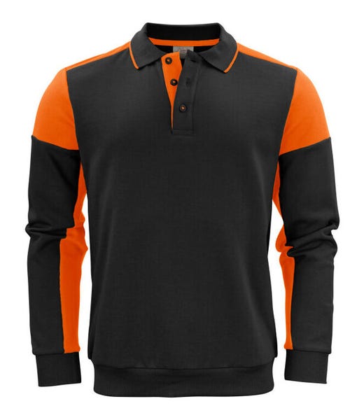 Printer Prime Long Sleeve Polo Sweatshirt