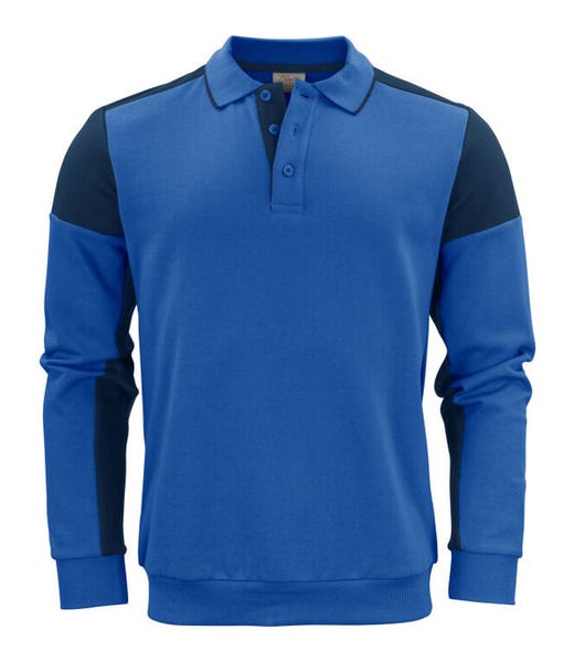 Printer Prime Long Sleeve Polo Sweatshirt