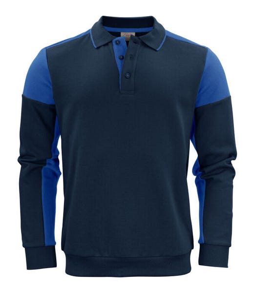 Printer Prime Long Sleeve Polo Sweatshirt