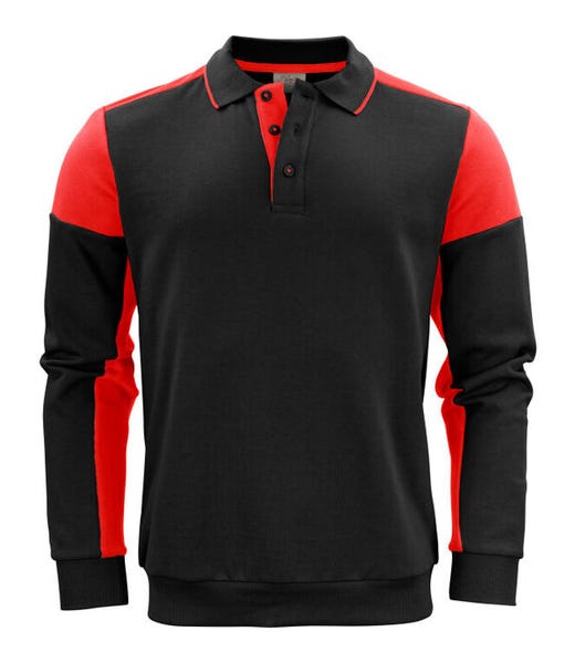 Printer Prime Long Sleeve Polo Sweatshirt
