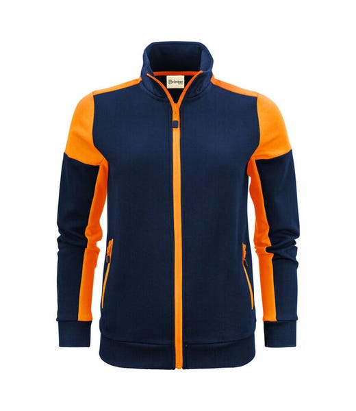 Printer Prime Ladies Full Zip Sweatshirt