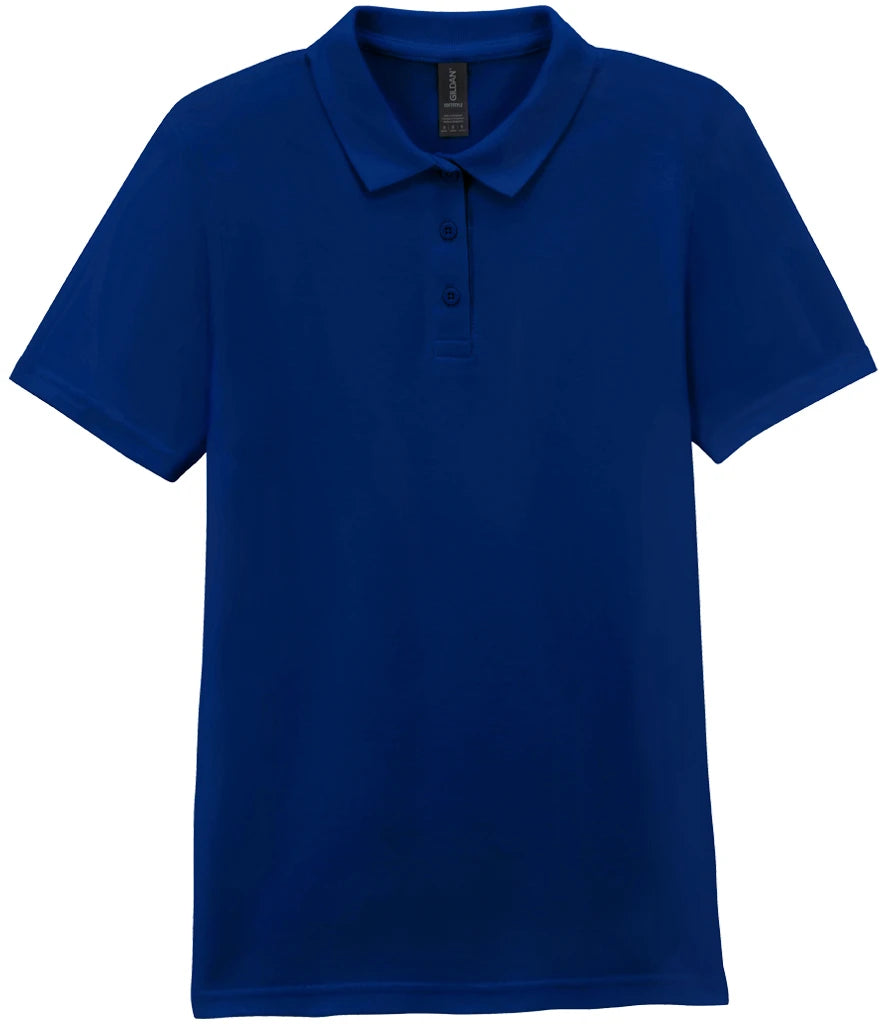 Gildan Ladies SoftStyle® Double Piqué Polo Shirt