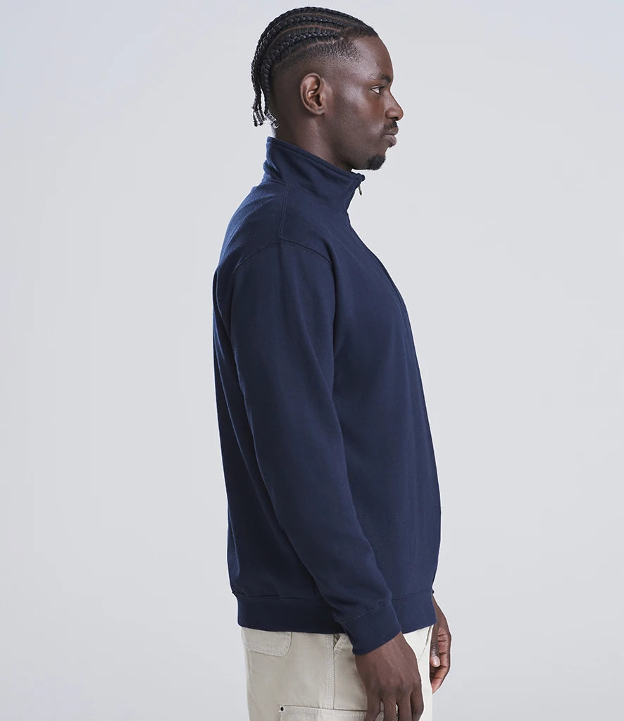 AWDis Sophomore Zip Neck Sweatshirt