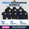 24 Piece Mega Workwear Bundle