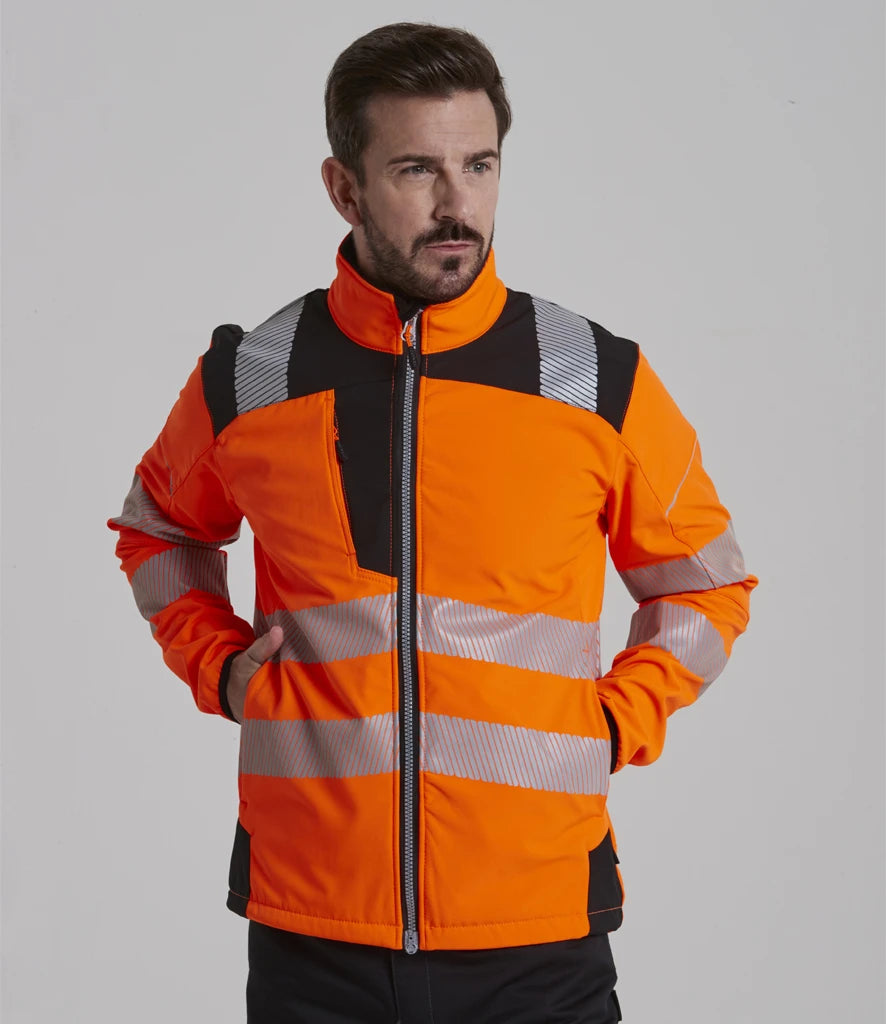 Portwest PW3 Hi-Vis Soft Shell Jacket