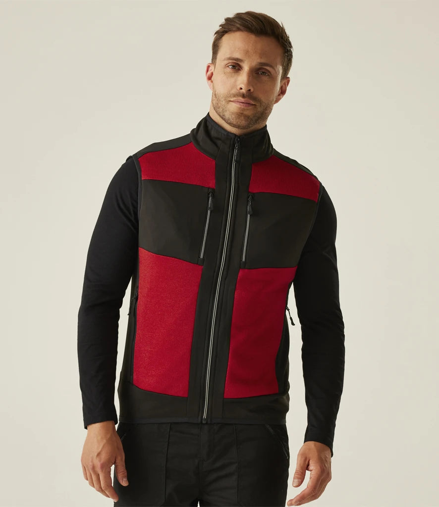 Regatta E-Volve Unisex Knit Effect Stretch Bodywarmer