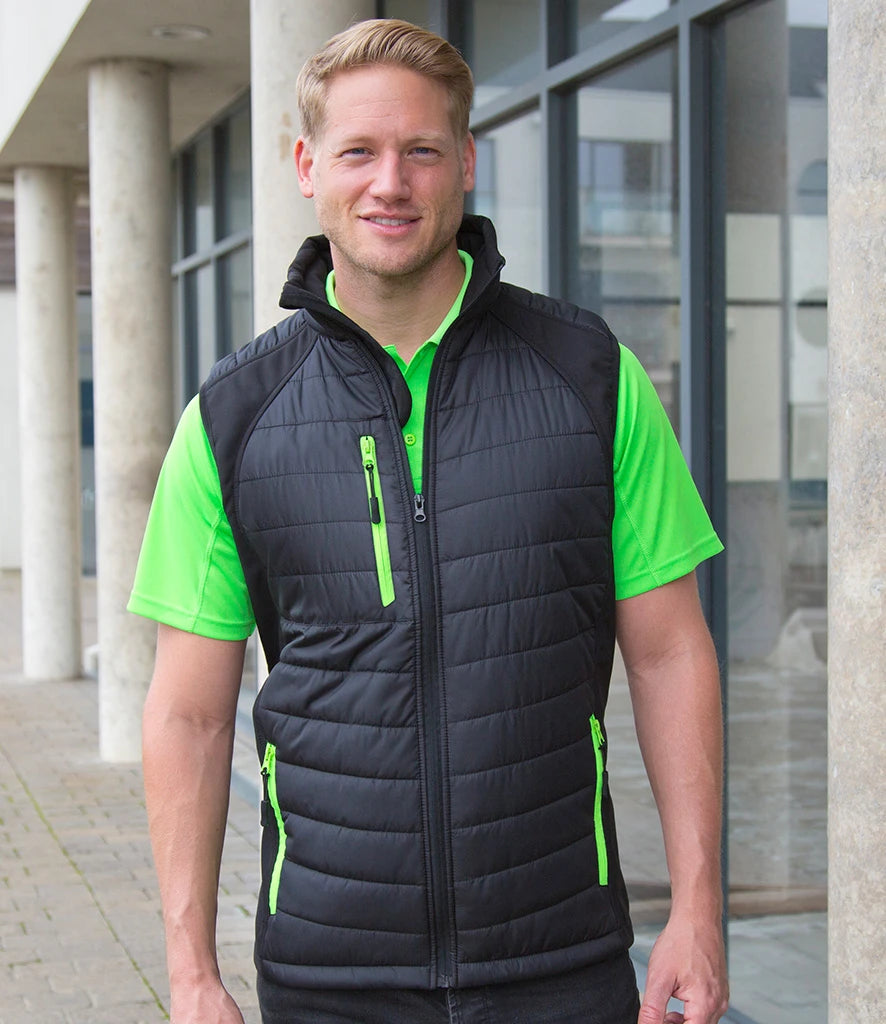 Result Recycled Compass Padded Gilet