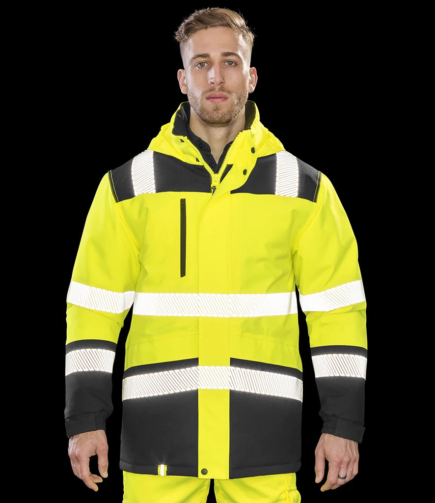 Result Safe-Guard Extreme Tech Printable Soft Shell Safety Jacket