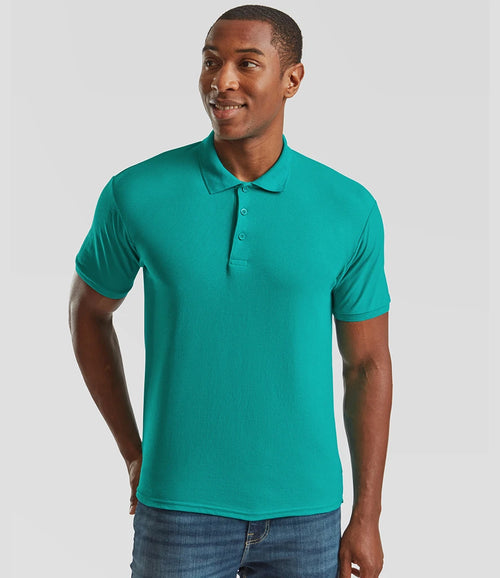 Fruit of the Loom Poly/Cotton Piqué Polo Shirt