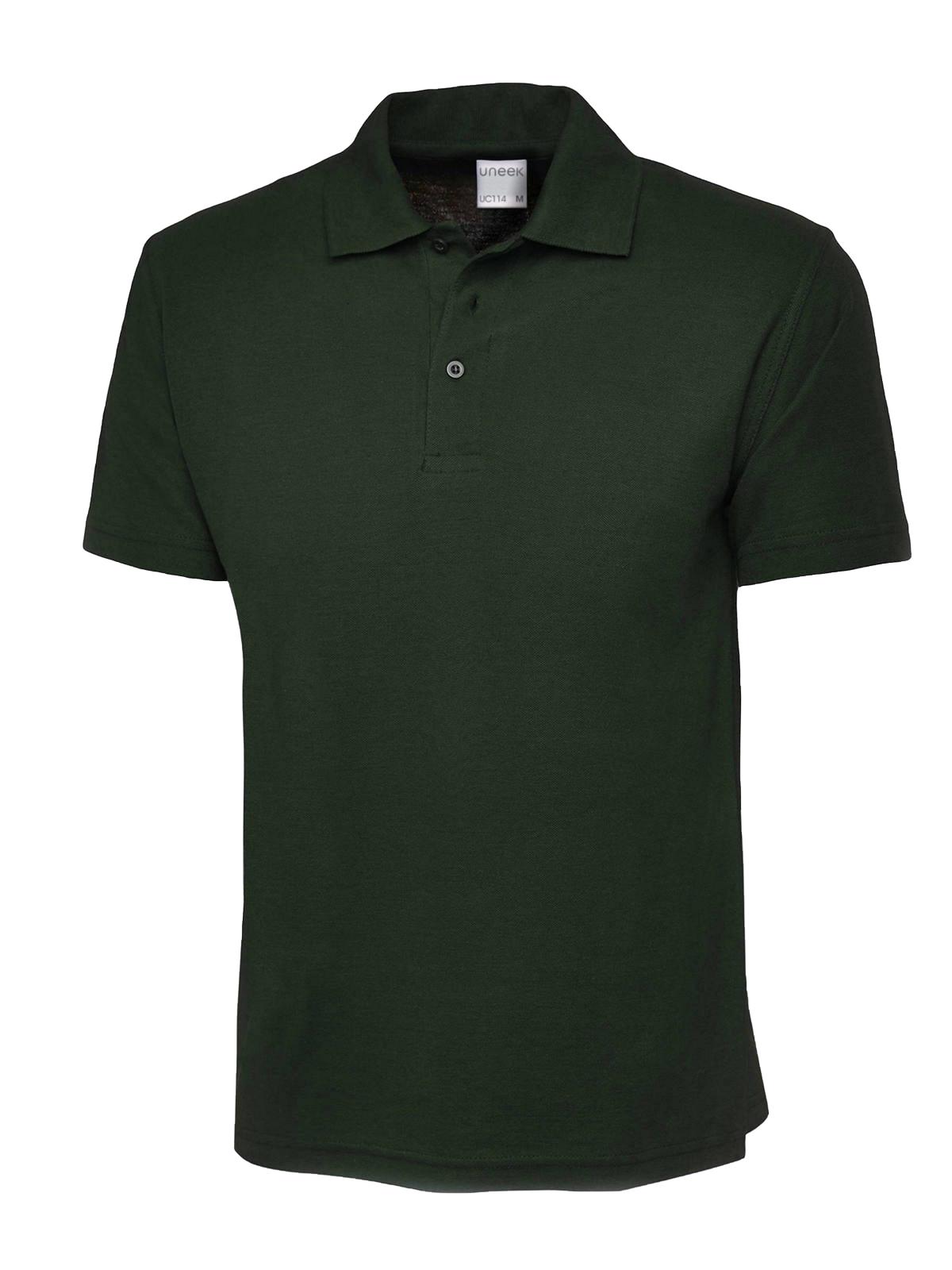 Uneek Mens Active Cotton Poloshirt