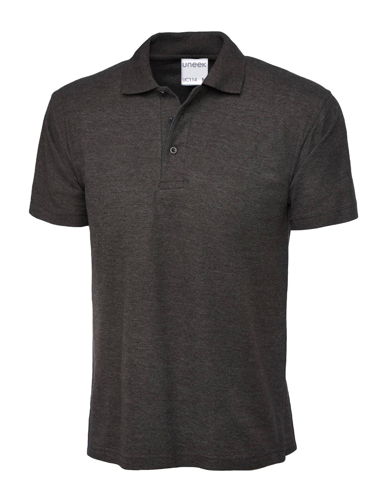 Uneek Mens Active Cotton Poloshirt