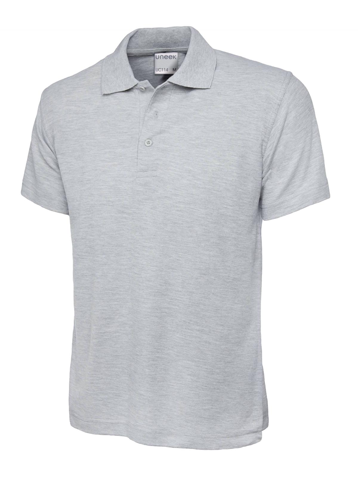 Uneek Mens Active Cotton Poloshirt