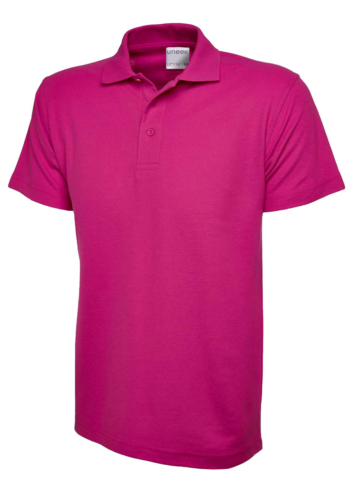 Uneek Mens Active Cotton Poloshirt