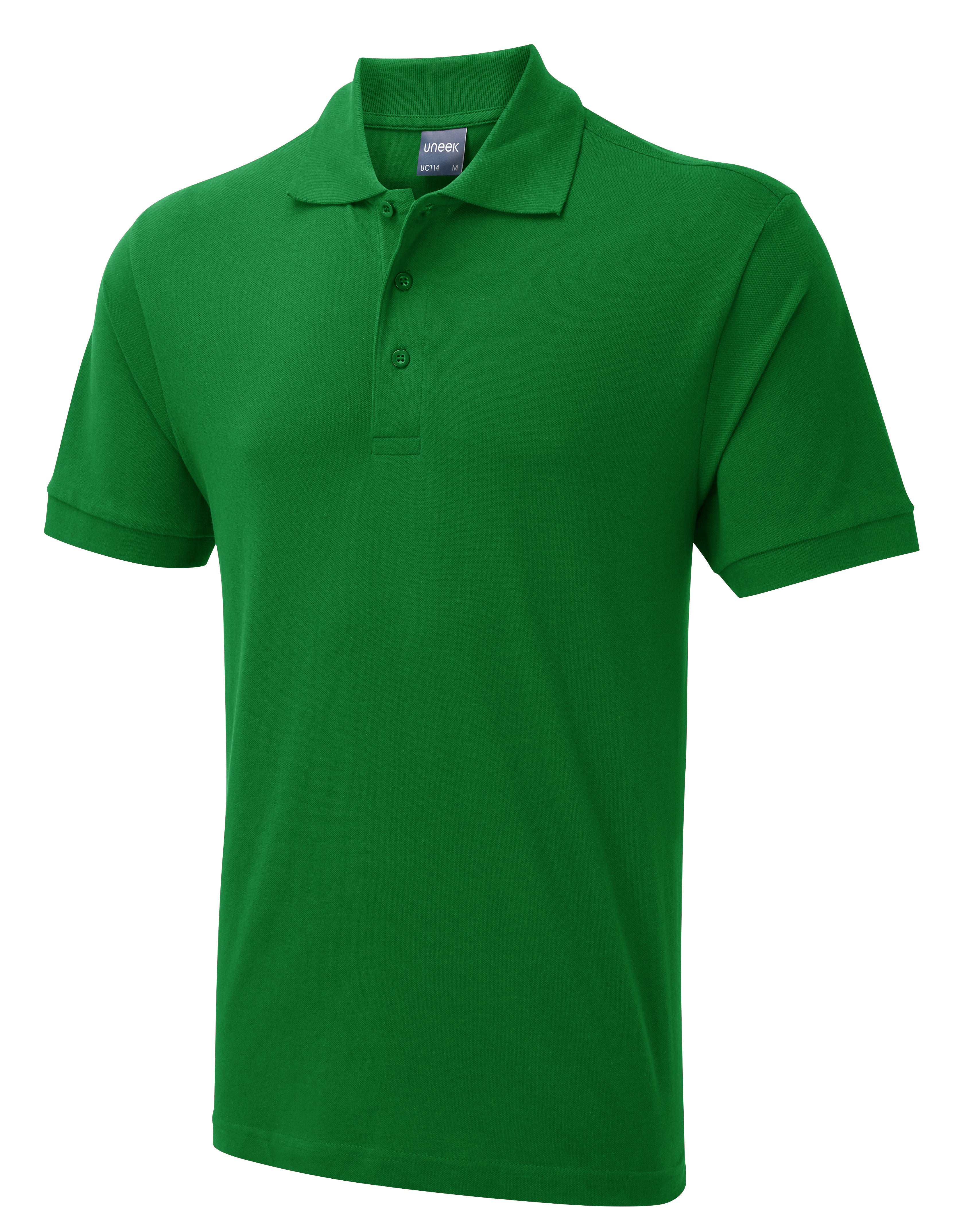 Uneek Mens Active Cotton Poloshirt