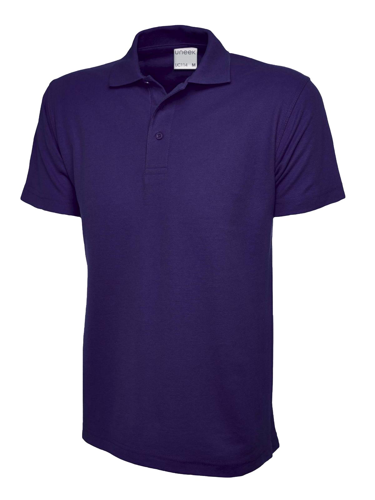 Uneek Mens Active Cotton Poloshirt