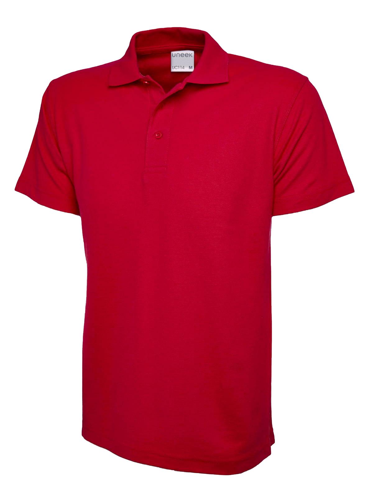 Uneek Mens Active Cotton Poloshirt