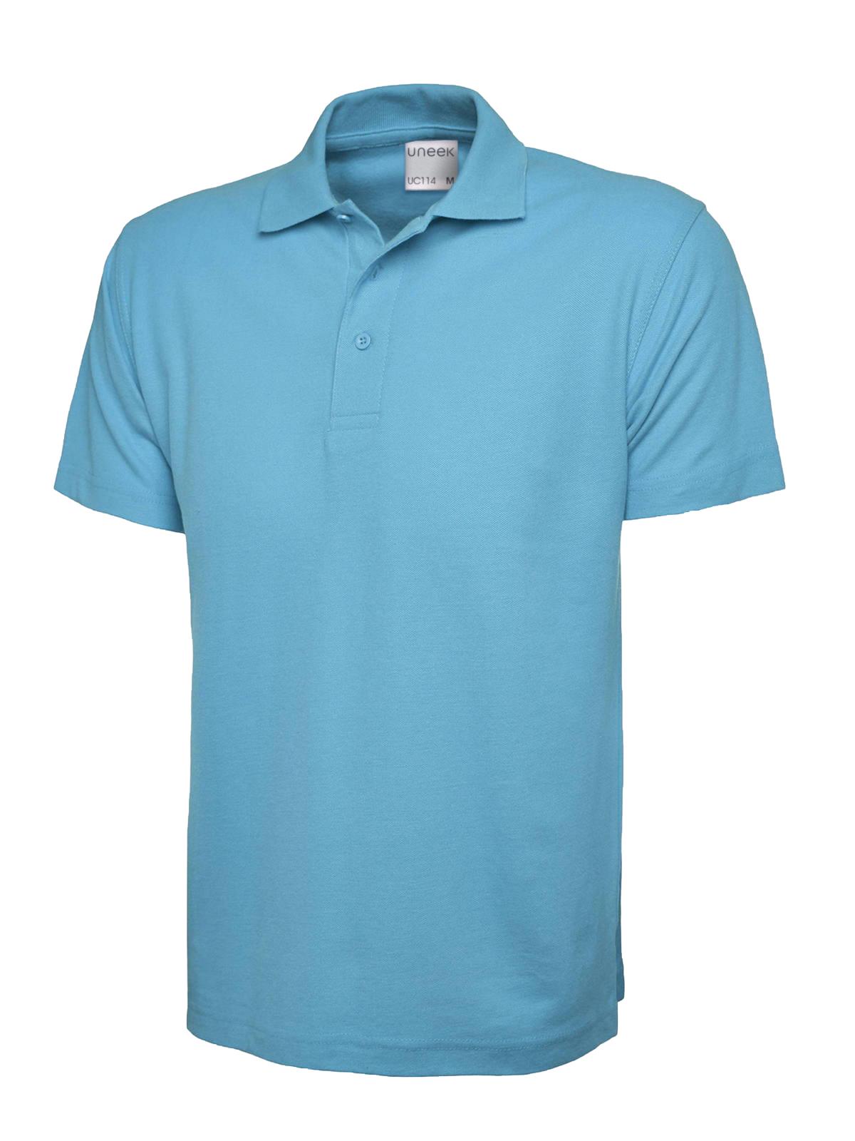 Uneek Mens Active Cotton Poloshirt