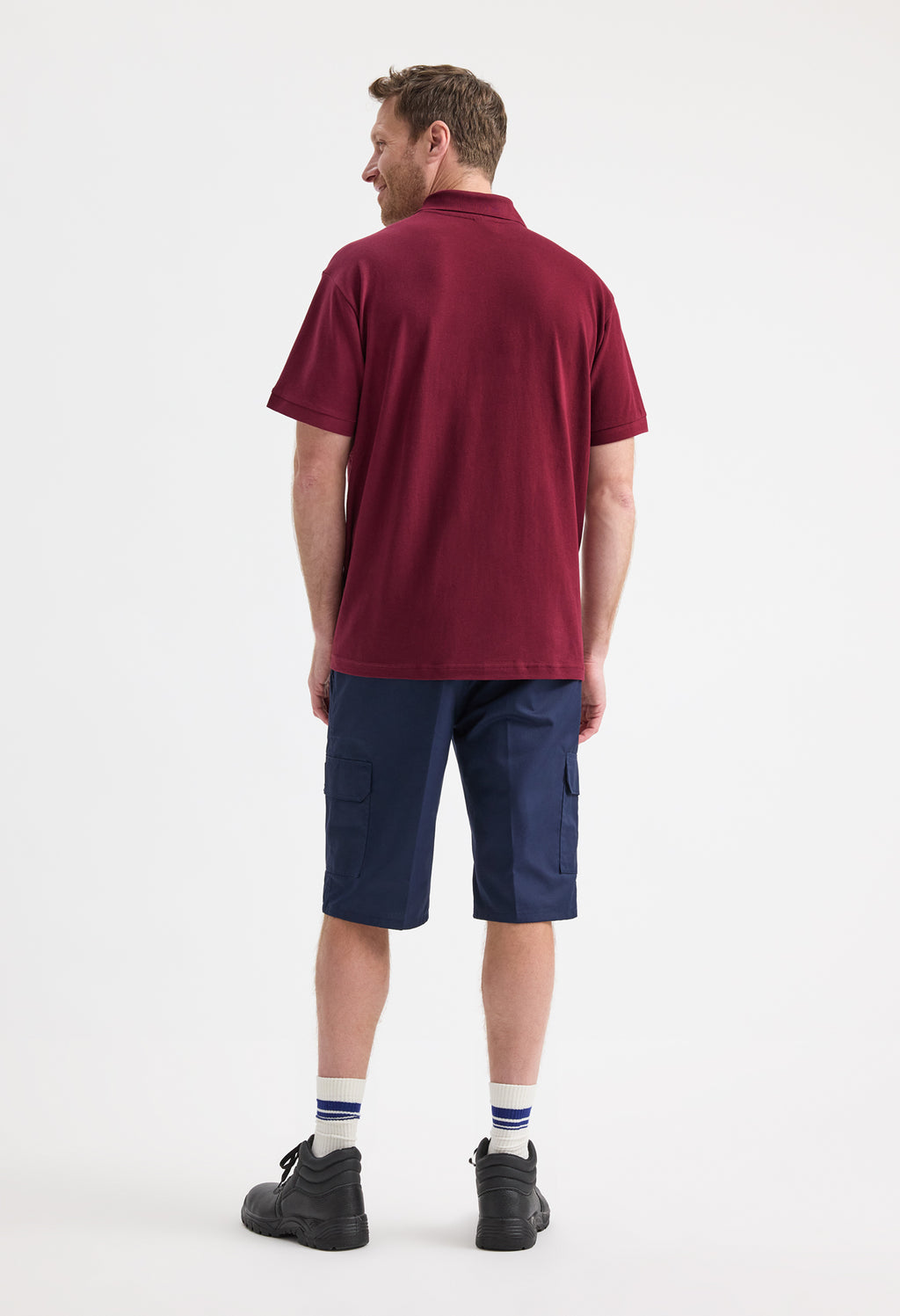 Uneek Mens Active Cotton Poloshirt