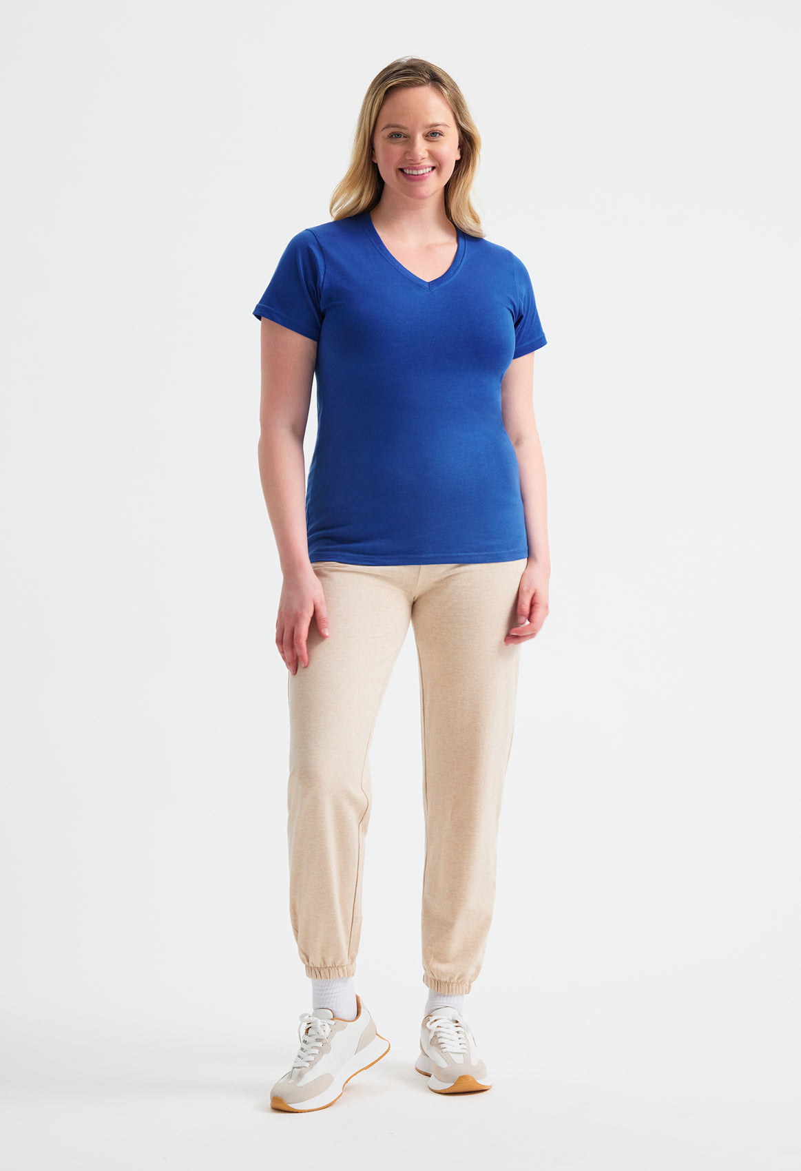 Uneek Ladies Classic V-Neck T-Shirt