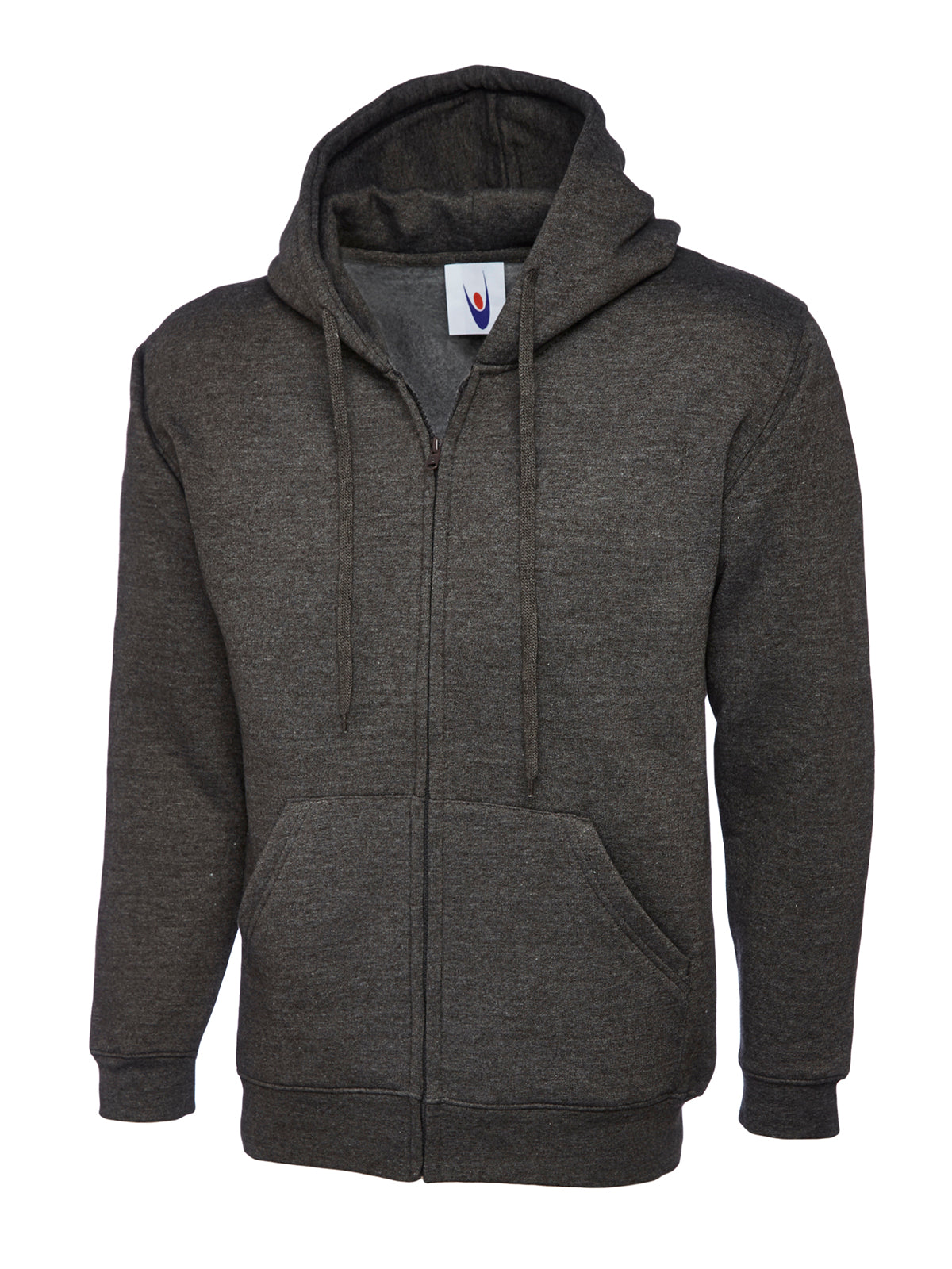 Uneek Adults Classic Full Zip Hooded Sweatshirt