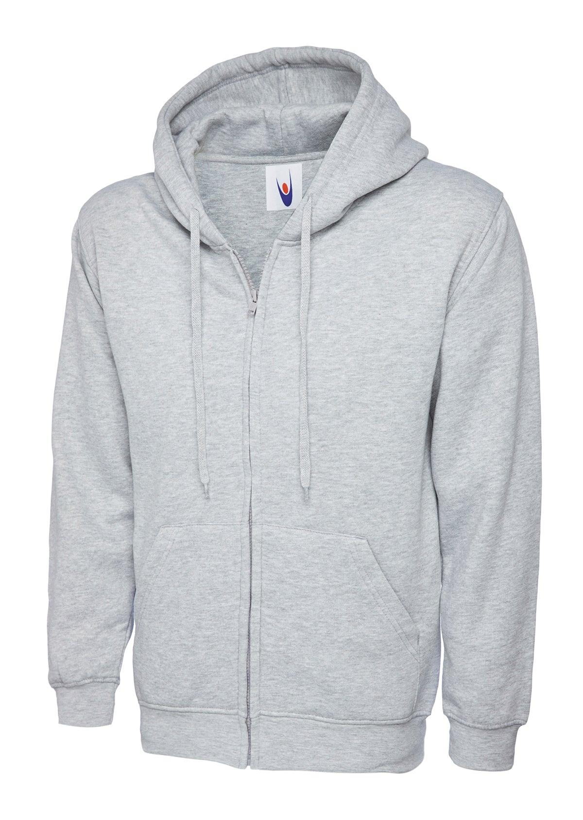 Uneek Adults Classic Full Zip Hooded Sweatshirt