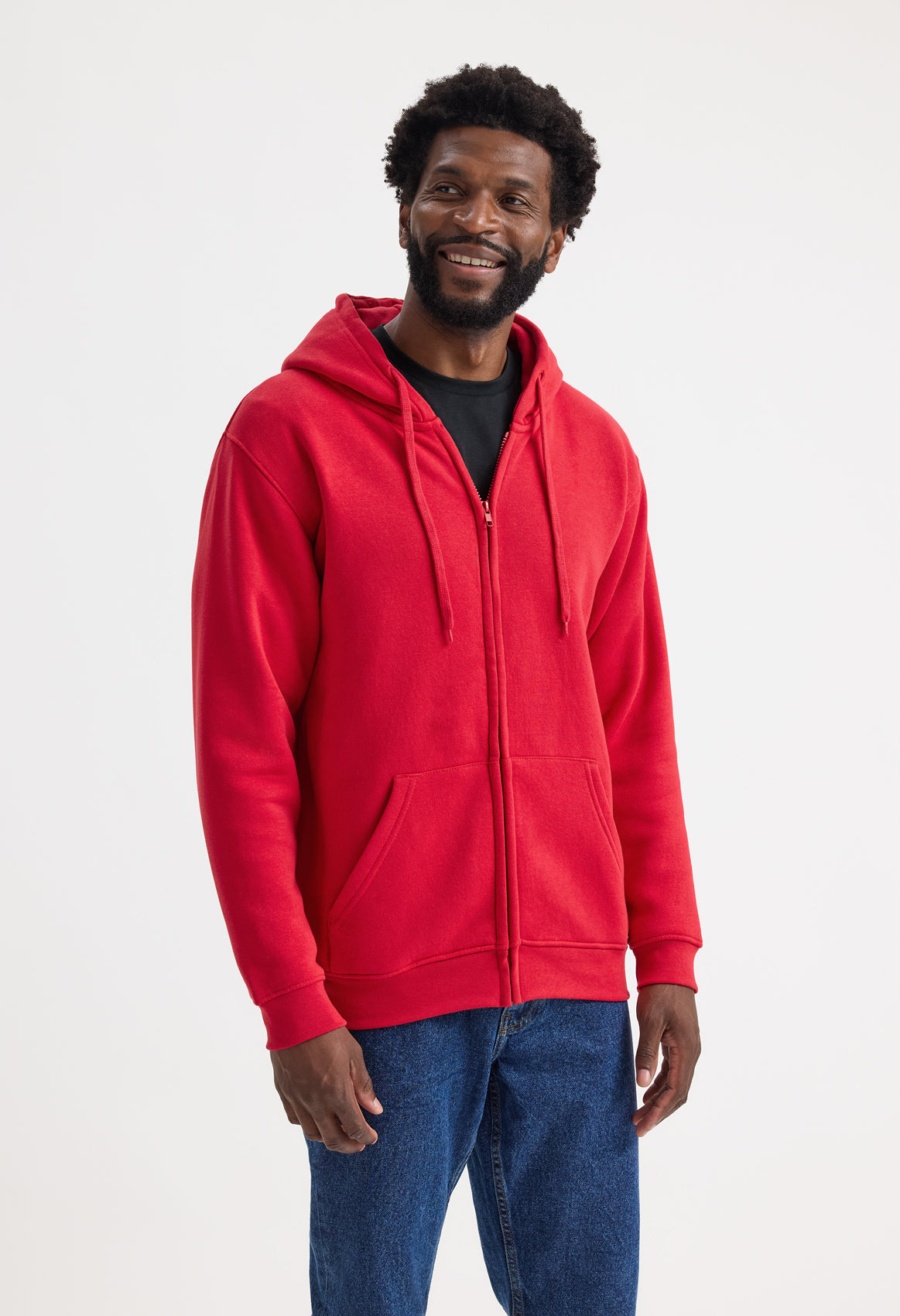 Uneek Adults Classic Full Zip Hooded Sweatshirt