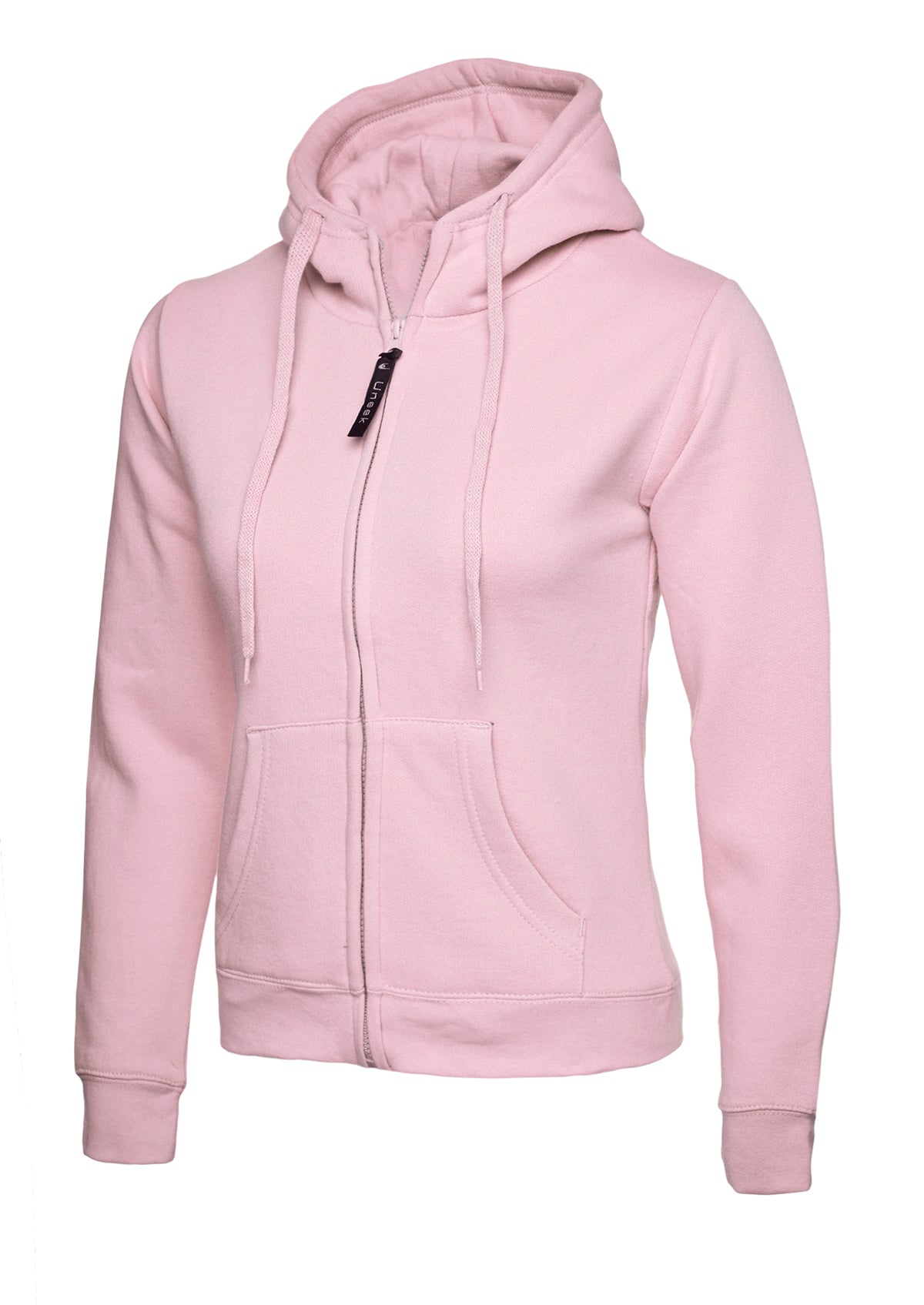 Uneek Ladies Classic Full Zip Hooded Sweatshirt