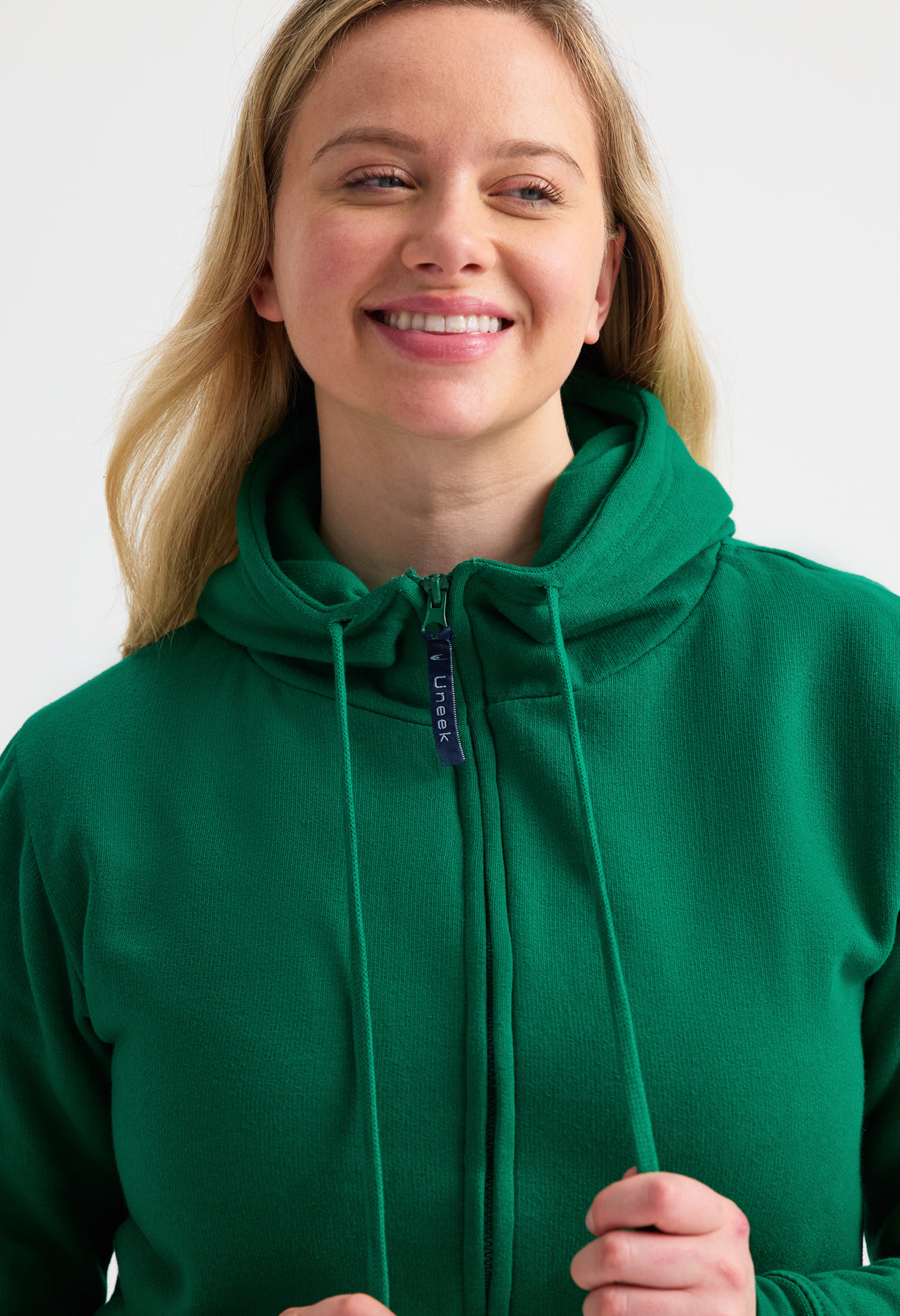 Uneek Ladies Classic Full Zip Hooded Sweatshirt