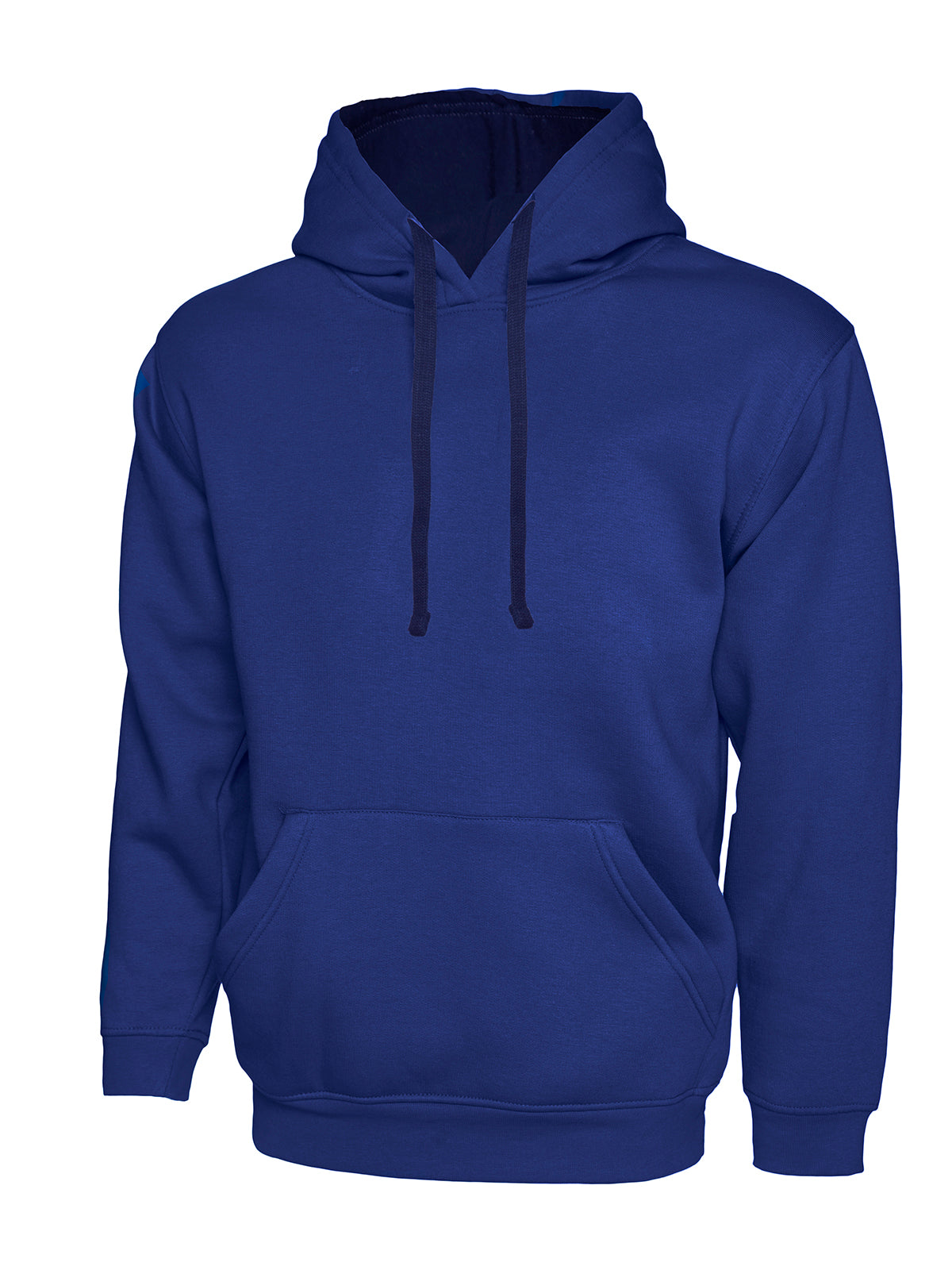 Uneek Contrast Hooded Sweatshirt