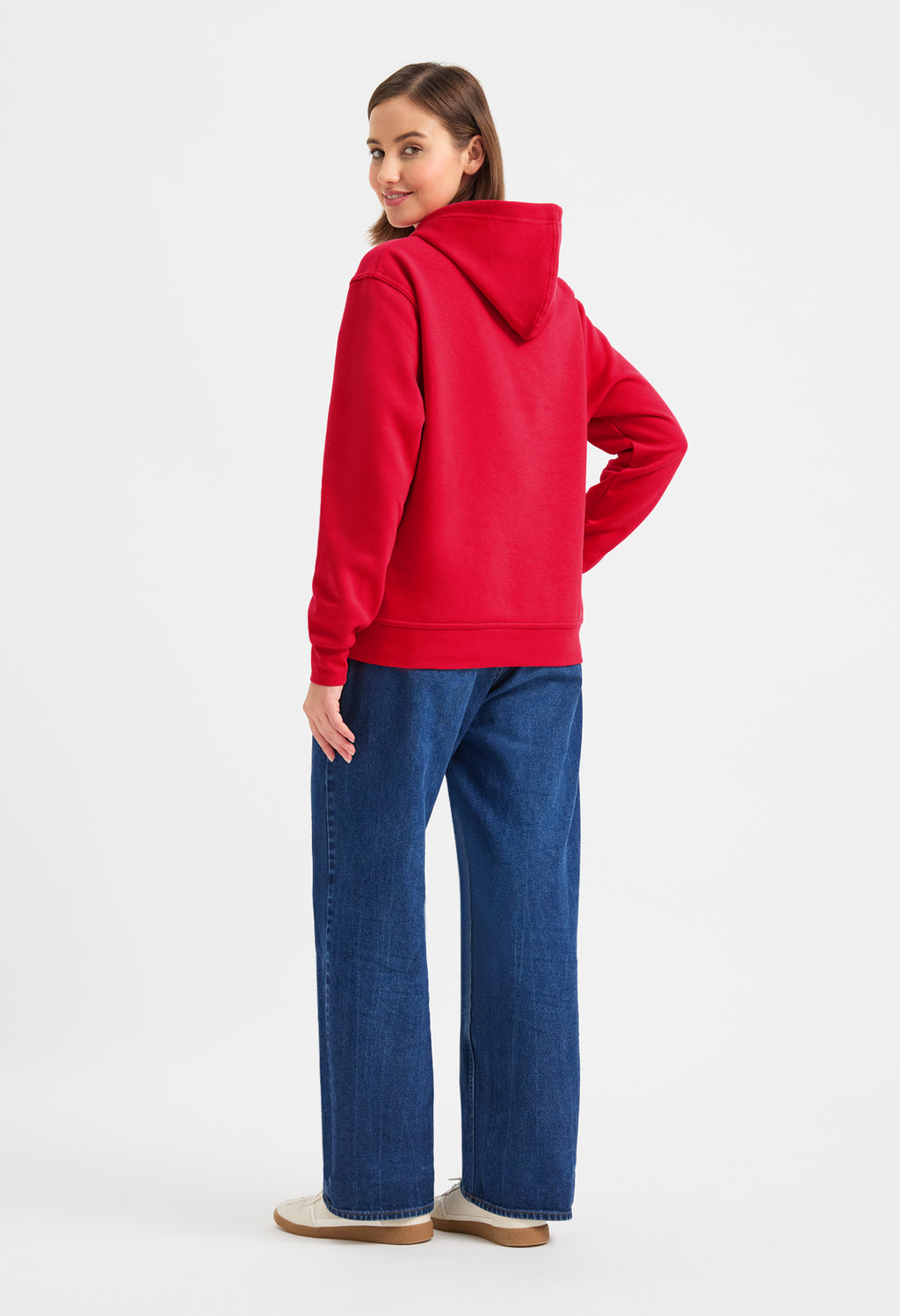 Uneek Ladies Deluxe Hooded Sweatshirt