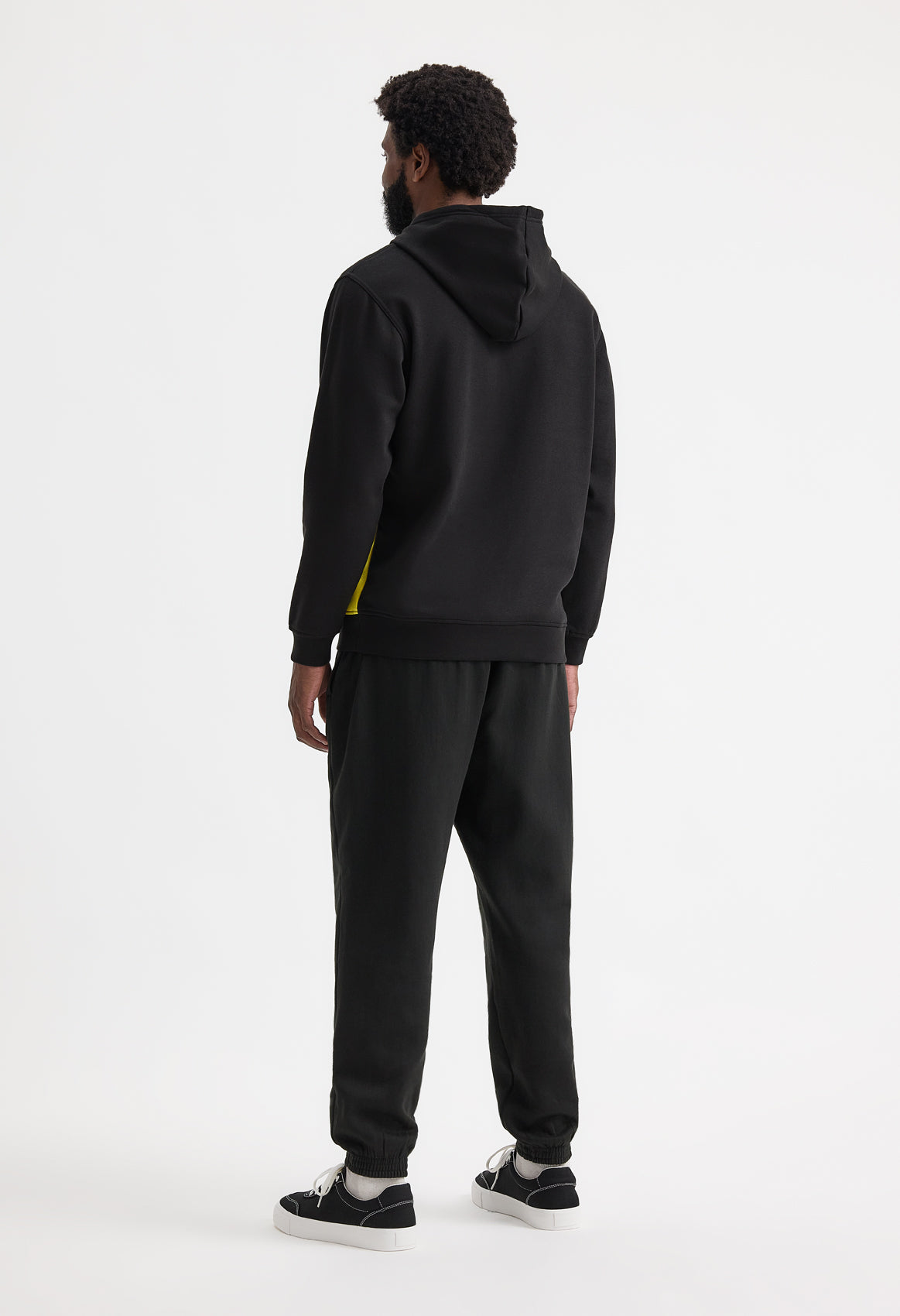 Uneek Two Tone Hooded Sweatshirt