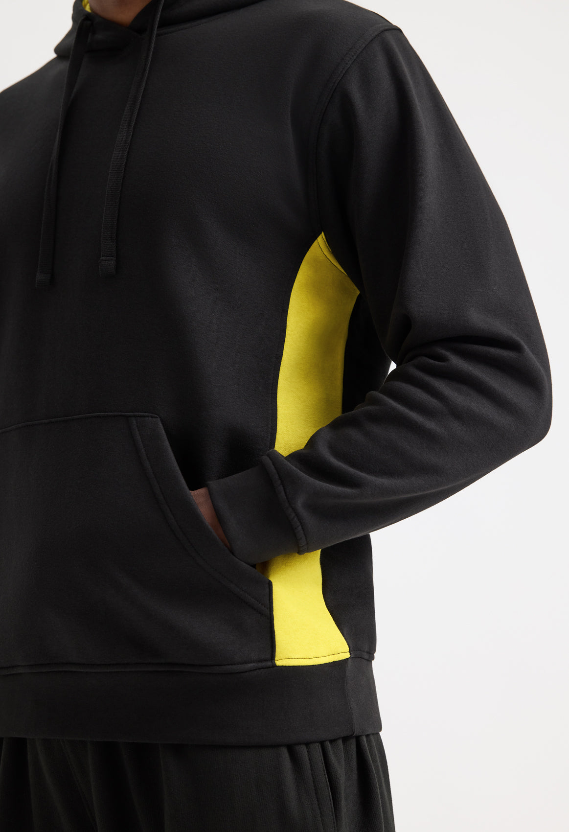Uneek Two Tone Hooded Sweatshirt