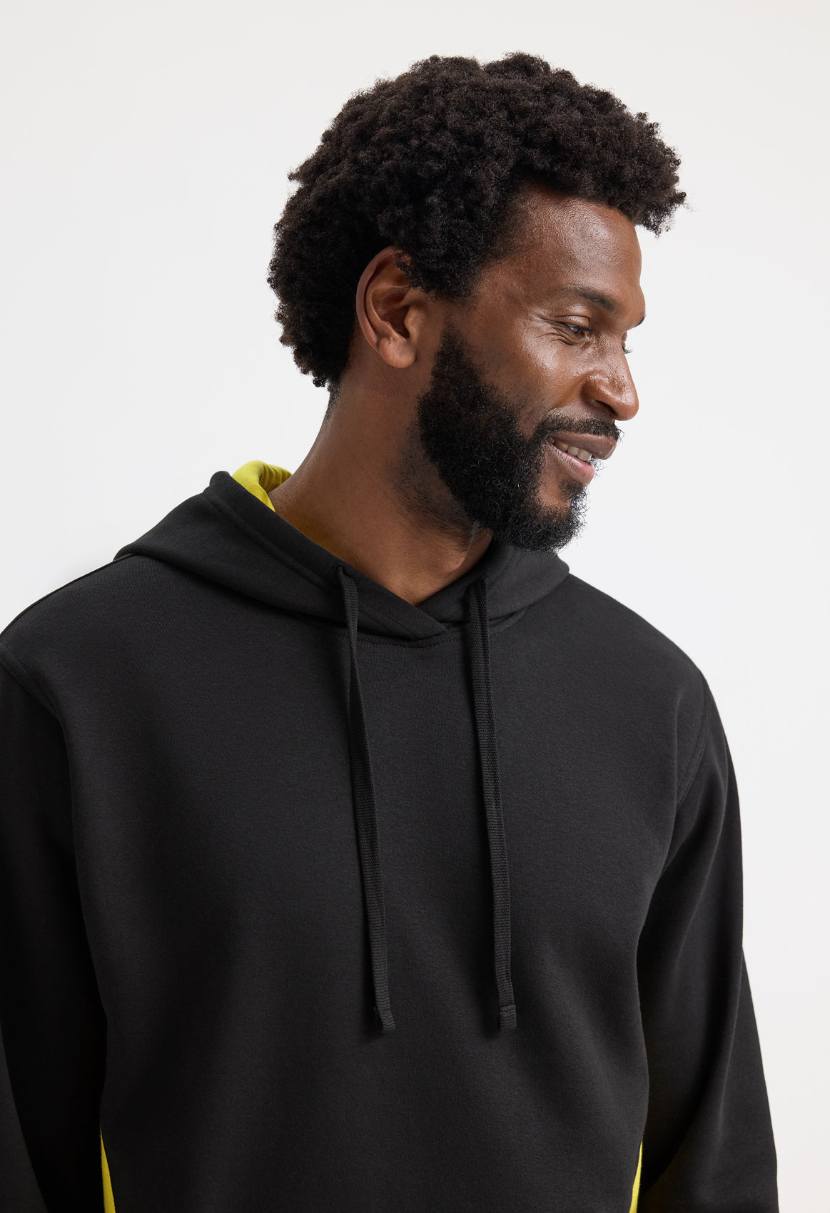 Uneek Two Tone Hooded Sweatshirt