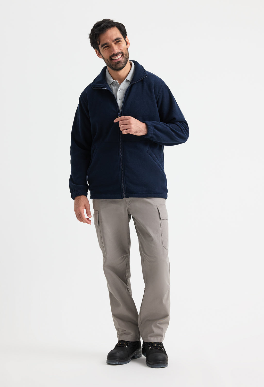 Uneek Heavyweight Full Zip Fleece Jacket