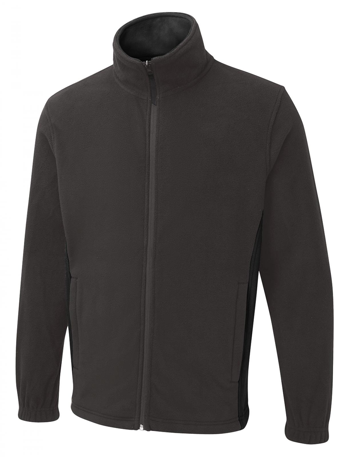 Uneek Two Tone Full Zip Fleece Jacket
