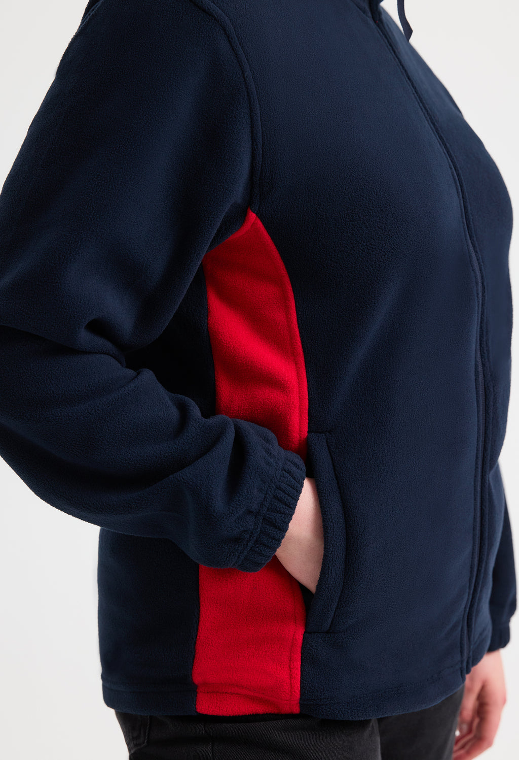 Uneek Two Tone Full Zip Fleece Jacket