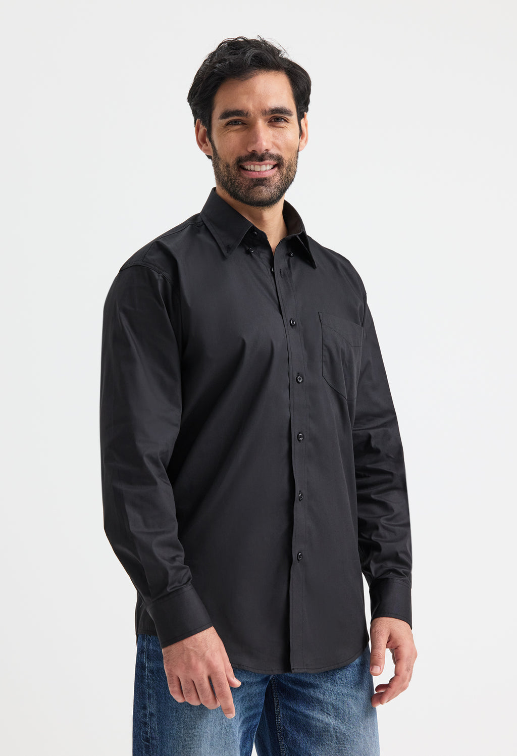 Uneek Mens Pinpoint Oxford Full Sleeve Shirt
