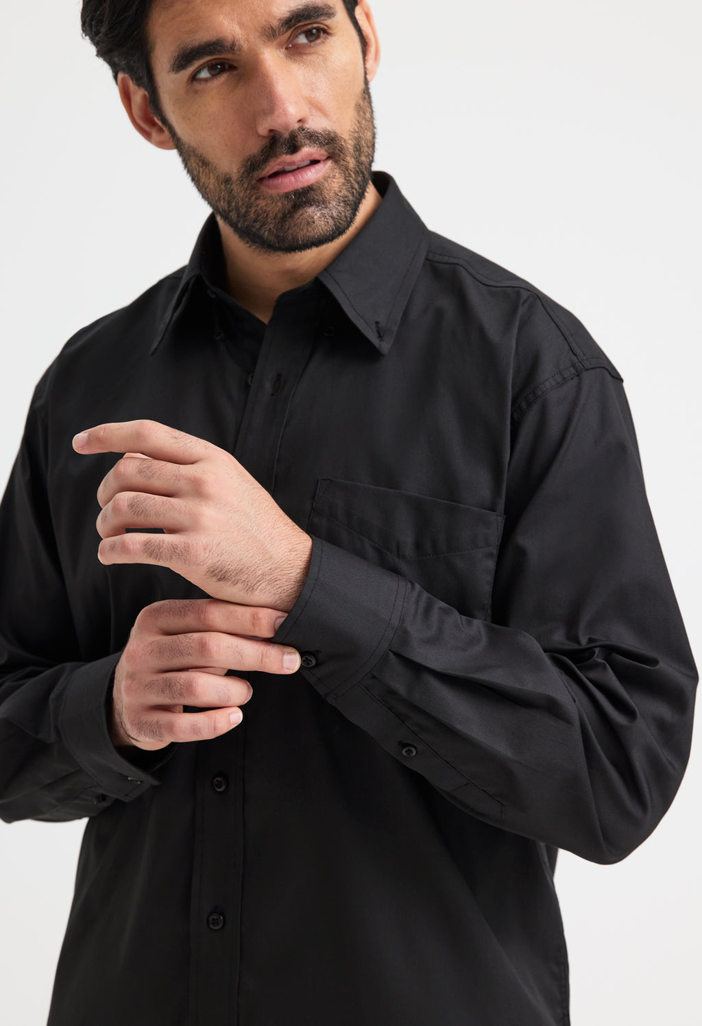Uneek Mens Pinpoint Oxford Full Sleeve Shirt