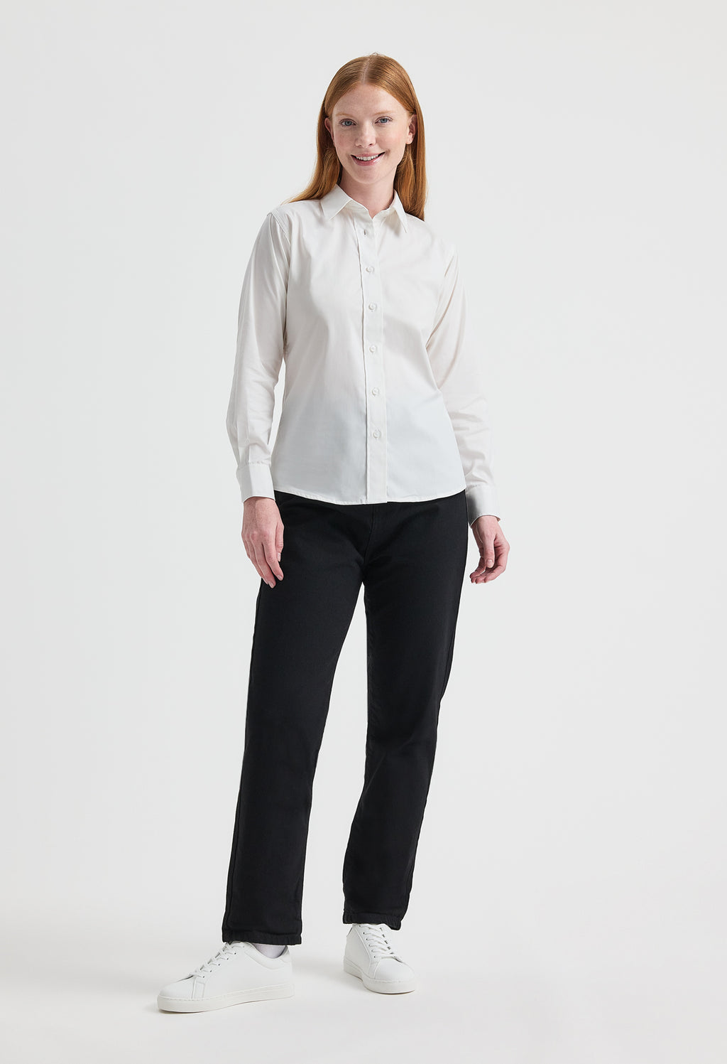 Uneek Ladies Pinpoint Oxford Full Sleeve Shirt