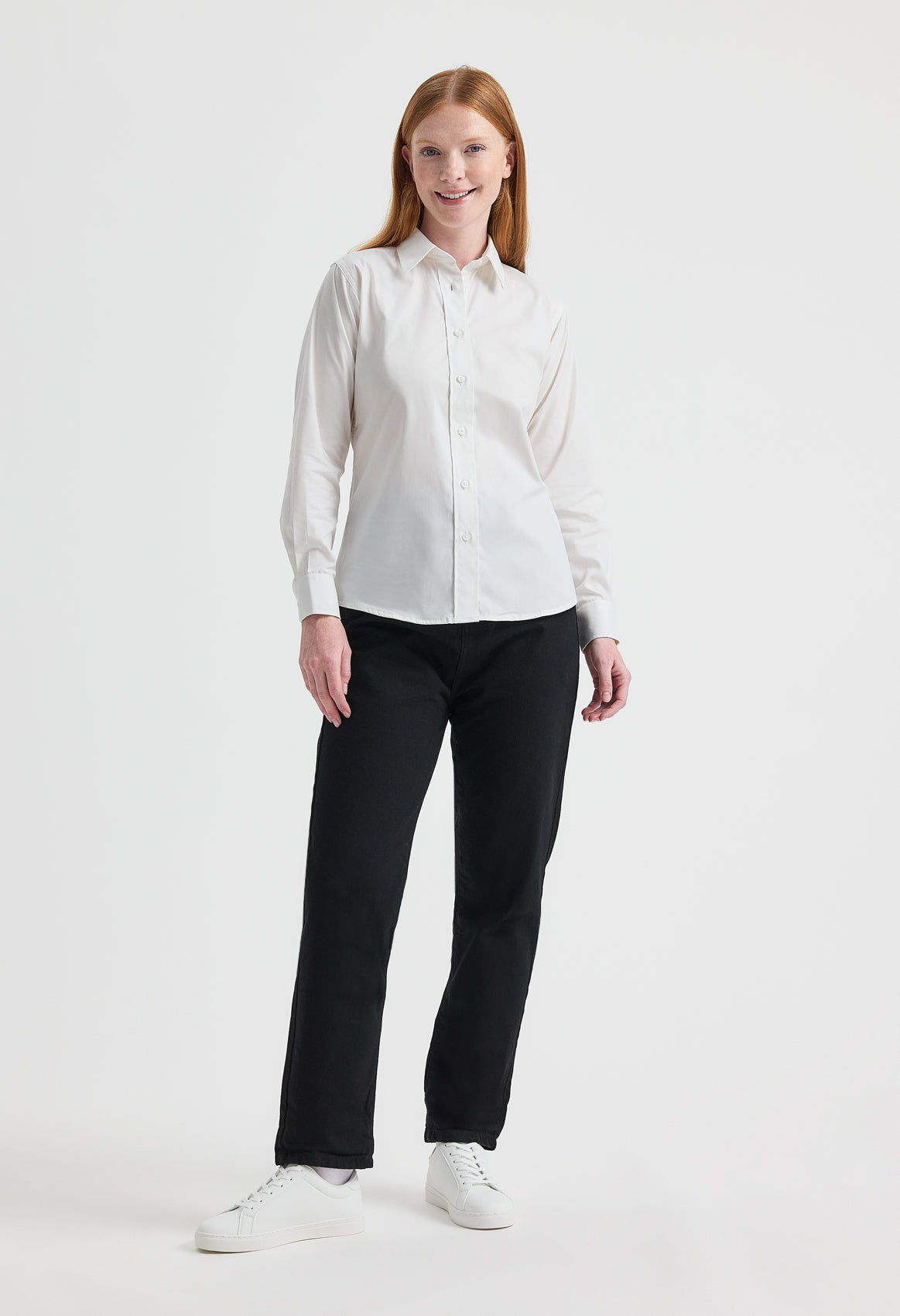 Uneek Ladies Pinpoint Oxford Full Sleeve Shirt
