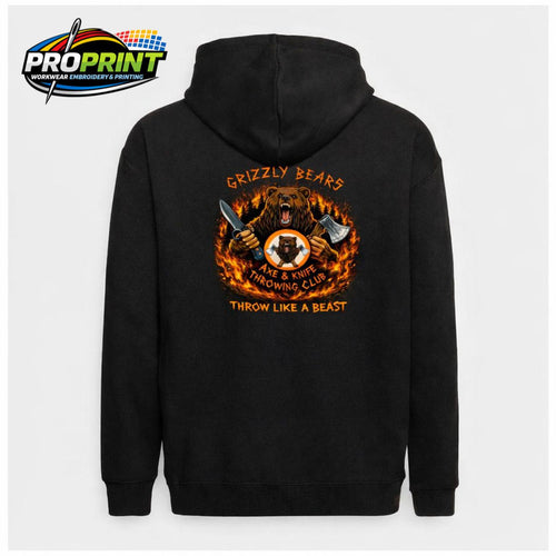Grizzly Bears Classic Hooded Sweatshirt